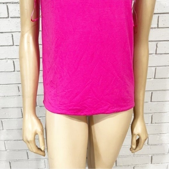 J.Crew Women's Pink FormKnit Cutaway Tank Top - Size Large - Picture 6 of 10